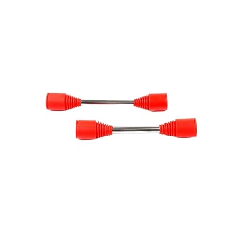 9mm Dogbone Drive Shaft Set Fit for 1/5 Hpi Rovan Km Baja 5b 5t 5sc Rc Car Parts(Red) - color: Red