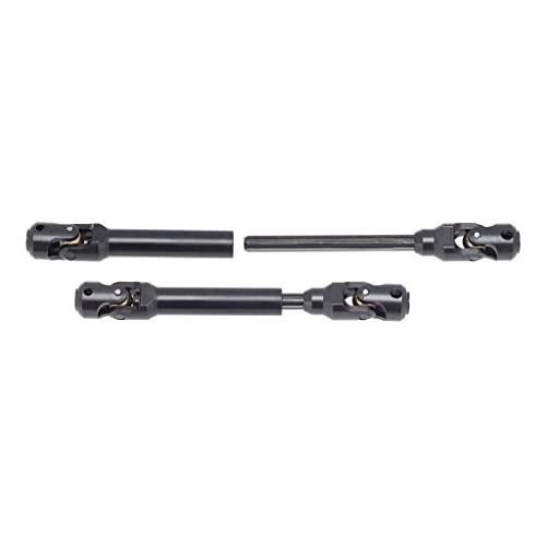 Universal Drive Shaft Transmission Shaft Metal Drive Shaft CVD Axle Set Lightweight Metal CNC Machined Suitable for RC Model Car Truck, 86-115mm - color: 86-115mm