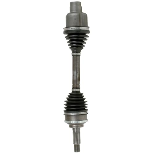 Detroit Axle - Front Right Steering Knuckle CV Axle for Ford Escape | Mazda Tribute Mercury Mariner, Passenger Side CV Axle Shaft Steering Knuckle & Wheel Bearing Hub Replacement - size: 2UX47677/Pair