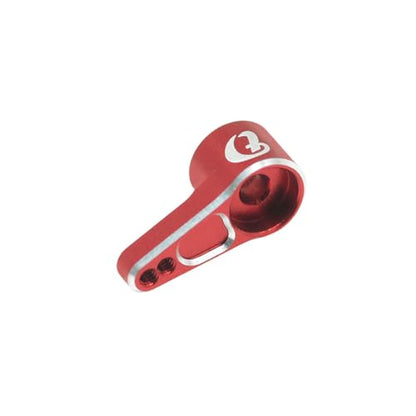 Hobby Details Aluminum Rear Axle Gear Box Skid Link Wheel Upgrade Set for 1/30 Axial SCX30 Jeep Wrangler RC Cars, Red (Aluminum Servo Arm) - color: Aluminum Servo Arm