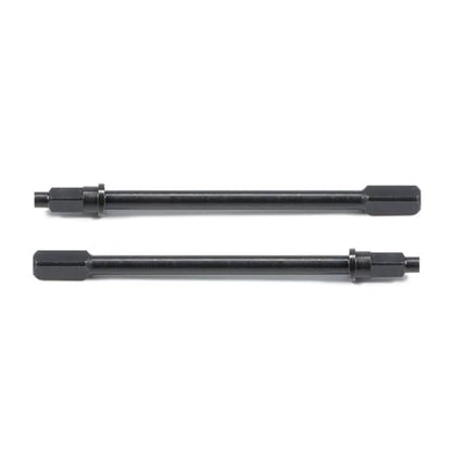 RC Car Transmission Shaft For Axial 1/18 For Capra For Unlimited For Trail For UTB18 Universal Driveshaft Straight Shaft Portal Stub Axle Replacement Buggy RC Crawler Car Parts(Straight Axle Shaft) - size: Straight Axle Shaft
