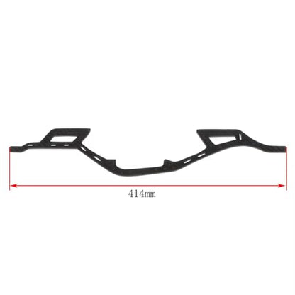 RC Car Chassis Frame for SCX10 II SOA Built Trail 1/10 Carbon Fiber for LCG for Chassis Kit RC Crawler Car Truck DIY Upgrade Parts(Chassis Kit) - color: Chassis Kit