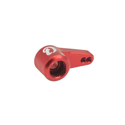 Hobby Details Aluminum Rear Axle Gear Box Skid Link Wheel Upgrade Set for 1/30 Axial SCX30 Jeep Wrangler RC Cars, Red (Aluminum Servo Arm) - color: Aluminum Servo Arm