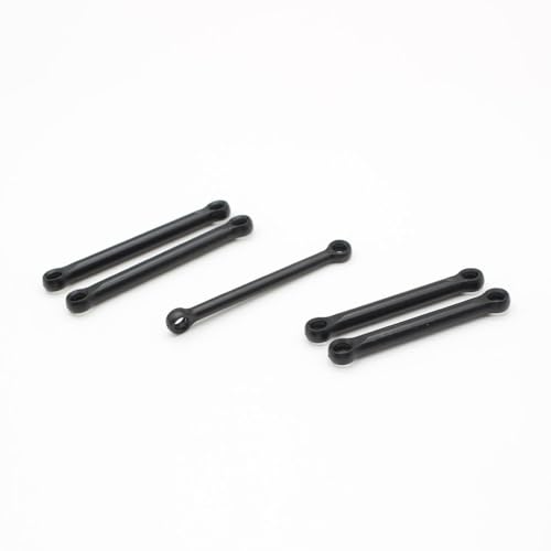 Plastic Pull Rod Linkage Tie Rod Set Replacement RC Parts for WLtoys 124008 124010 1/12 4WD RC Car - color: Pull Rod Set