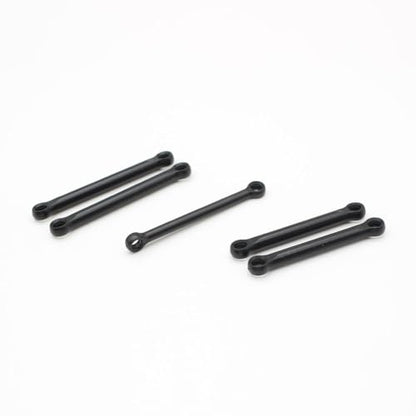 Plastic Pull Rod Linkage Tie Rod Set Replacement RC Parts for WLtoys 124008 124010 1/12 4WD RC Car - color: Pull Rod Set