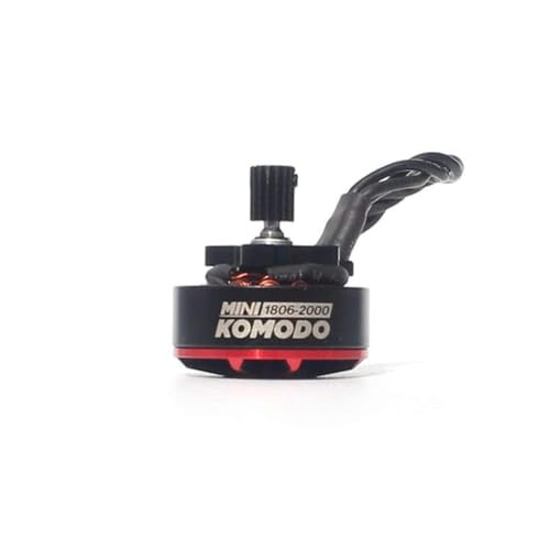 Furitek Mini Komodo 1806-2500KV RC CAR BRUSHLESS Motor with 16T Steel Pinion for SCX24 - Remote Control CAR Electronics (HELIDIRECT) (FUR-2256)