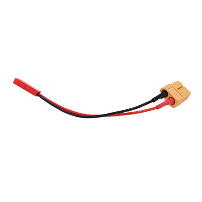 XT60 Female Plug to JST Female Cable, 13.7cm Soft Silicone Wire with High Flexibility, for RC Car Airplane Ship