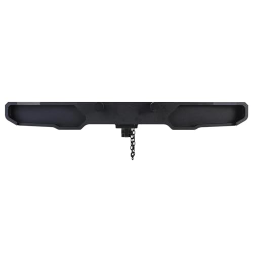 Upgrade Parts Compatible with Axial for SCX6 for Jeep for JLU for Wrangler Metal Front Rear Bumper for 1/6 RC Crawler
