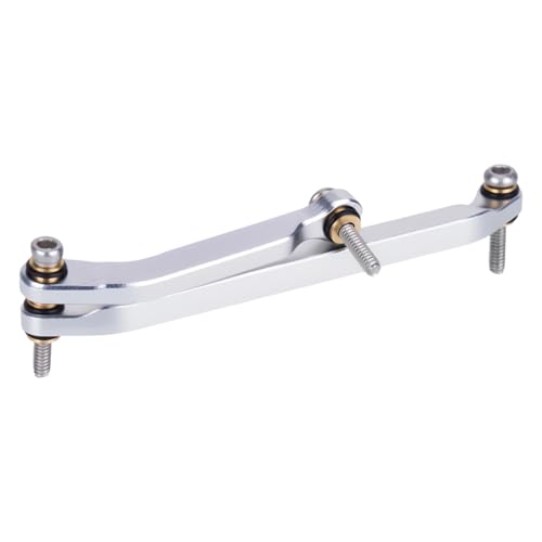 Aluminum Steering Links for 1/30 Axial SCX30 RC Crawler Car Upgrade Parts (Silver Steering Link) - color: Silver Steering Link