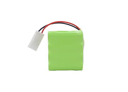 sea jump 2PCS AA 9.6V 2800mah RC Battery Pack with Tamiya Plug and USB Charging Cable Suitable for Toy Tank Engineering, Flat Semi-Trailer Truck, RC Car, Ni-MH High Capacity Battery