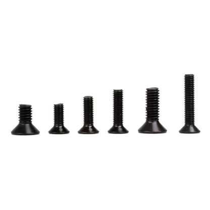 COMODO RC Car Metal Screws and Nuts Set for 1/10 Crawler – M3 M4 Flat & Round Head Hardware Kit Compatible with, MST