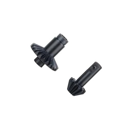 RC Modifications Spare Compatible with Traxxas for TRX4M 1/18 RC Crawler Car Upgrade Parts Accessories Hard Steel Front Rear Axle Bevel Gear