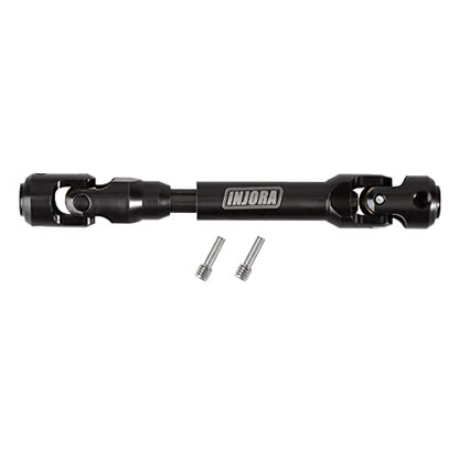 INJORA Steel Heavy-Duty Drive Shaft for 1/10 RC Car Crawler (94-119mm) - size: 94-119mm