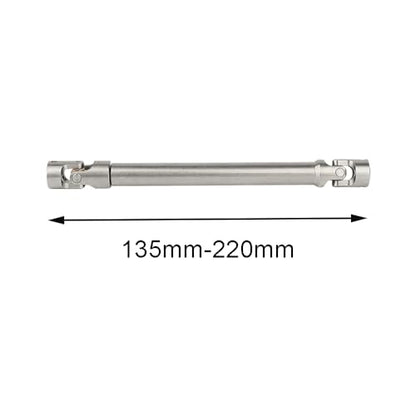 Stainless Steel Heavy-Duty Drive Shaft for 1/10 RC Car Crawler Axial SCX10 I II 90046 AXI03007 Wraith Capra TRX4 TRX6 Redcat Gen8 (95mm-130mm)