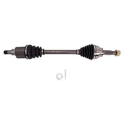 TRQ Front Driver Side CV Axle Assembly Compatible with 2013-2016 Nissan Sentra CVT 2017-2018 Sentra SR CVT 2017-2018 S SL SV - style: CSA34120