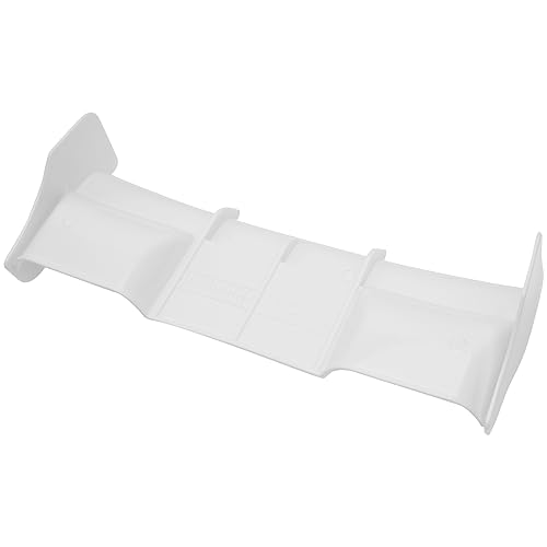 RC Force Rear Spoiler High-Down Force Body Wing Tail Compatible with HPI HSP Redcat 1/8 RC Off Road Short Truck Buggy Car Truck (White) - color: White