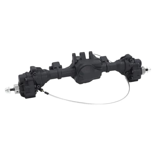 RC Crawler Front Middle Rear Axle Portal Axles with T-Lock Differential for TRAX-XAS 1/10 TRX4 TRX6 6WD RC Car 1/10 Upgrade Part(Rear Axle) - color: Rear Axle