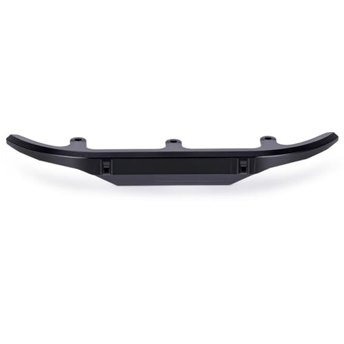 Front Rear Bumper - CNC Aluminum Bumper for Axial SCX30 Bronco 1/30 RC Crawler Upgrades (Black) - color: Black