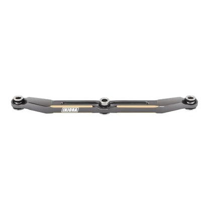 INJORA Brass Steering Link for 1/18 RC Crawler TRX4M Upgrade, 12g (Grey) - color: Grey