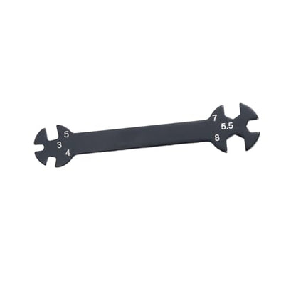 Multifunctional Rc Wrench Tool for Turnbuckles Construction for Rc Car Maintenance Essential Rod Wrench for Racing and Diy Projects