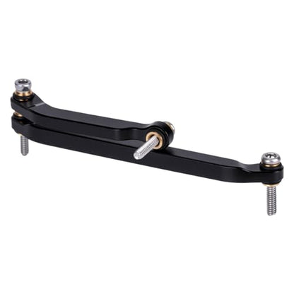 Aluminum Steering Links for 1/30 Axial SCX30 RC Crawler Car Upgrade Parts (Black Steering Link) - color: Black Steering Link