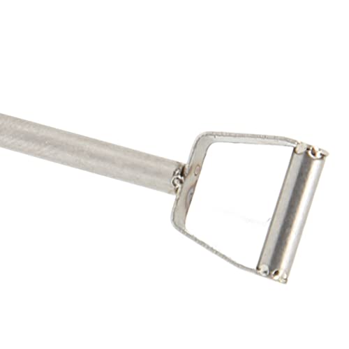 RC Car Metal Shovel Tool, 3.1 x 0.7 Inch Decorative Accessory Compatible with SCX24 1/24 1/18 Scale Remote Control Cars
