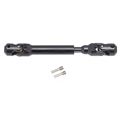Universal Drive Shaft Transmission Shaft Metal Drive Shaft CVD Axle Set Lightweight Metal CNC Machined Suitable for RC Model Car Truck, 96-143mm - color: 96-143mm