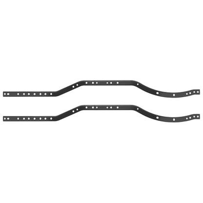 RC Car Frame Parts For Axial For SCX10 90027 II 90046 90047 2Pcs/Set Steel For Chassis Frame Rails RC Car Crawler Truck Model Parts
