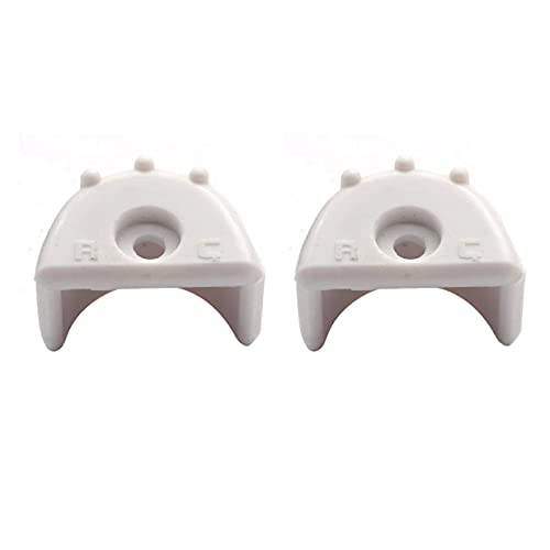 4Pack ShareGoo RC Shock Absorber Cap Protector Guards Anti-Collision Cap Compatible with 1/8 RC Car HSP HPI Axial Traxxas Redcat Racing Monster Truck Buggy (White) - color: White