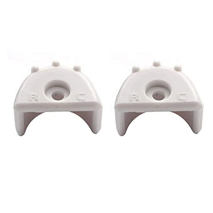 4Pack ShareGoo RC Shock Absorber Cap Protector Guards Anti-Collision Cap Compatible with 1/8 RC Car HSP HPI Axial Traxxas Redcat Racing Monster Truck Buggy (White) - color: White