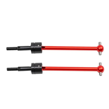 RC Car Transmission Shaft Compatible with Tamiya for TT-02B DT02 DT03 DF02 RC Car Upgrade Parts Accessories 2Pcs Metal for Universal Drive Shaft CVD 64Mm