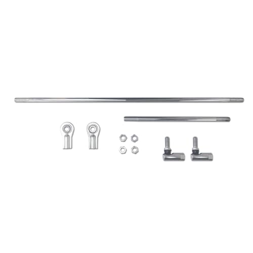3/8-24 Short & Long Tie Rod Set w/Ends Replacement Fits Yerf Dog Go Kart Cart