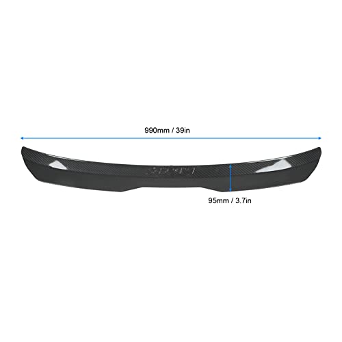Rear Roof Spoiler Wing for A Class Universal Carbon Fiber Style Automotive Exterior Upgrade with Easy Installation OEM Fit