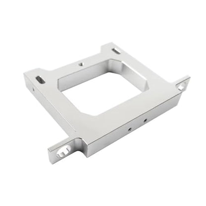Rc Upgrade Spare Parts for WPL B14 B24 B16 B36 C14 C24 1/16 1 Set Metal Beam with Rear Bumper with Tow Hook Accessories RC Car Truck Upgrade Parts