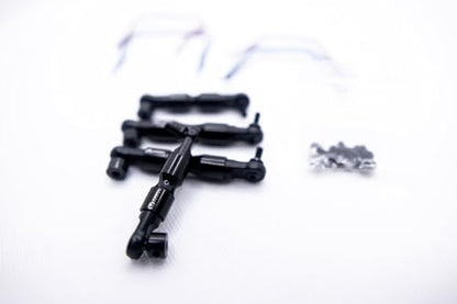 Full SWAY BAR Set (Black) for h 4x4 Slash, Rustler, Stampede, etc...