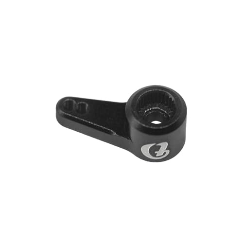 Hobby Details Aluminum Rear Axle Gear Box Skid Link Wheel Upgrade Set for 1/30 Axial SCX30 Jeep Wrangler RC Cars, Black and Gold (Aluminum Servo Arm) - color: Aluminum Servo Arm
