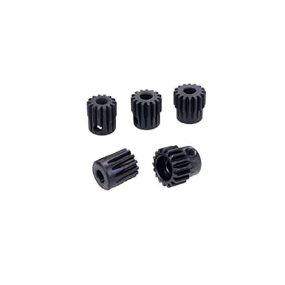 OGRC Pinion Gear 5mm 32p Pinion 13T 14T 15T 16T 17T Hardened Metal Pinion Motor Gear Set for RC Buggy Car Monster Truck(Compatible with 0.8 Metric Pitch)