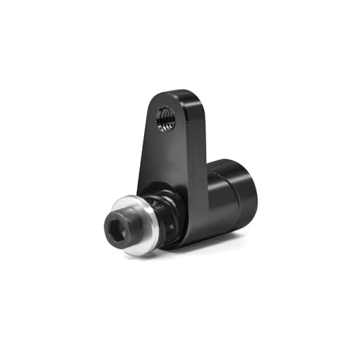 Metal Aluminum 20T Servo Horn for ARRMA 1/18 Granite GROM/1/18 Typhon GROM/ 1/14 Mini Mojave GROM RC Servo Arm Horns Parts (Black) - color: Black