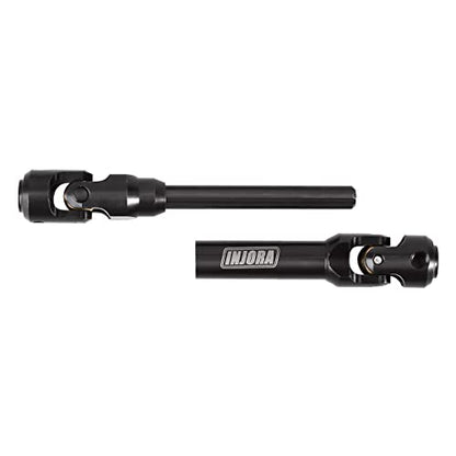 INJORA Steel Heavy-Duty Drive Shaft for 1/10 RC Car Crawler (94-119mm) - size: 94-119mm