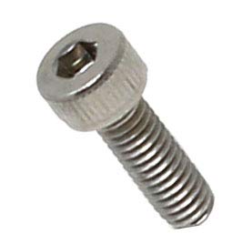 iexcell 100 Pcs M4 x 12mm Thread Pitch 0.7 mm Stainless Steel 304 Hex Socket Head Cap Screws Bolts Kit - size: M4 x 12mm