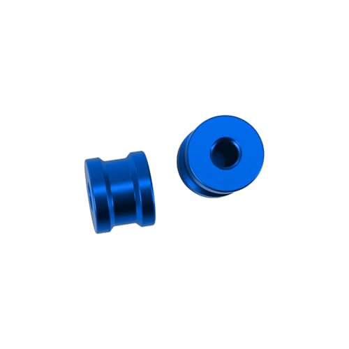 Aluminum Rear Chassis Brace Collar Spacer Set for Arrma 1/8 Kraton Notorious Outcast Talion 6S RC Part (Blue) - color: Blue