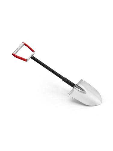 2pcs Realistic Alloy Steel Shovel for 1/24 Scale SCX24 AX24 TRX4M FCX24 RC Crawler Truck Accessory