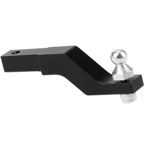 ShareGoo CNC Aluminum Trailer Tow Trailer Drop Hitch Receiver Upgrades Parts Compatible with Traxxas TRX-4 Trail 1/10 RC Crawler Car Truck