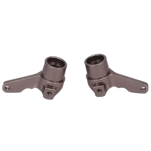 for Kyosho for Optima 1/10 2Pcs Steering Blocks Knuckle Arm Steering Hub Carrier Rc Model for Buggy Off-Road Car RC Steering Knuckles Cup(Titanium) - size: Titanium