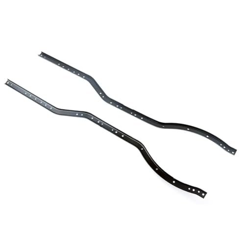 Rc Frame Plate For Axial For SCX10 II 90046 90047 1/10th Stainless Steel Chassis Frame Rails Set RC Crawler Car Upgrades Accessories Replacement