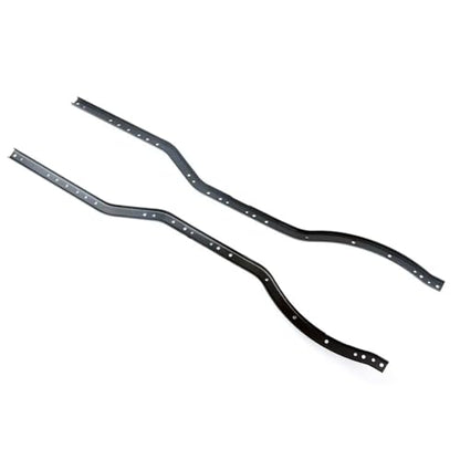 Rc Frame Plate For Axial For SCX10 II 90046 90047 1/10th Stainless Steel Chassis Frame Rails Set RC Crawler Car Upgrades Accessories Replacement