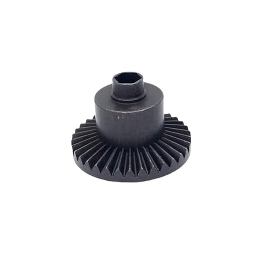 RC Car Accessories Compatible with HuangBo ZP1001 ZP1002 ZP1003 ZP1004 1/10 RC Car Parts Steel Upgrade Front and Rear Axle Assembly Gear