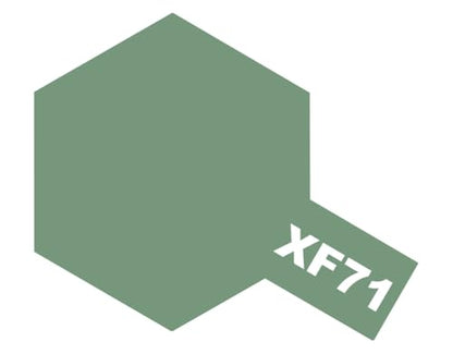 TAMIYA Acrylic Mini XF71Flat Cockpit Green TAM81771 Plastics Paint Acrylic