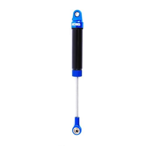 RCAWD Aluminum Shock Absorbers with Spare Springs Front Rear 6pcs for Losi 1/10 Baja Rey Hammer Rey U4 Upgrade Parts (Dark Blue) - color: dark blue