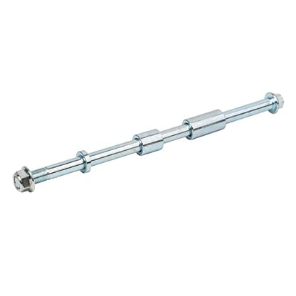 Mokuo 12mm 270mm Front Rear Axle with Bushing 5mm 22mm 38mm Fit for Pit Dirt Bike Moped Scooter QUAD ATV Mini Bike Parts - size: 12-270